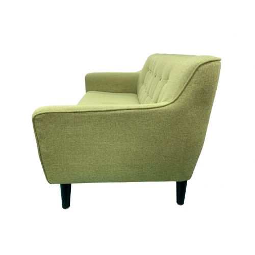 2人掛けソファー グリーン 2人掛け 半皮