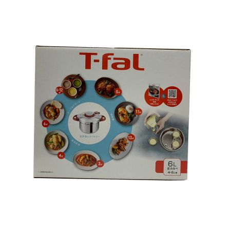 T-Fal (ティファール) 6L　圧力鍋 レッド 未使用品