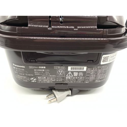 Panasonic (パナソニック) 2020年製　IH炊飯ジャー 未使用品 FD109-T 程度S(未使用品)
