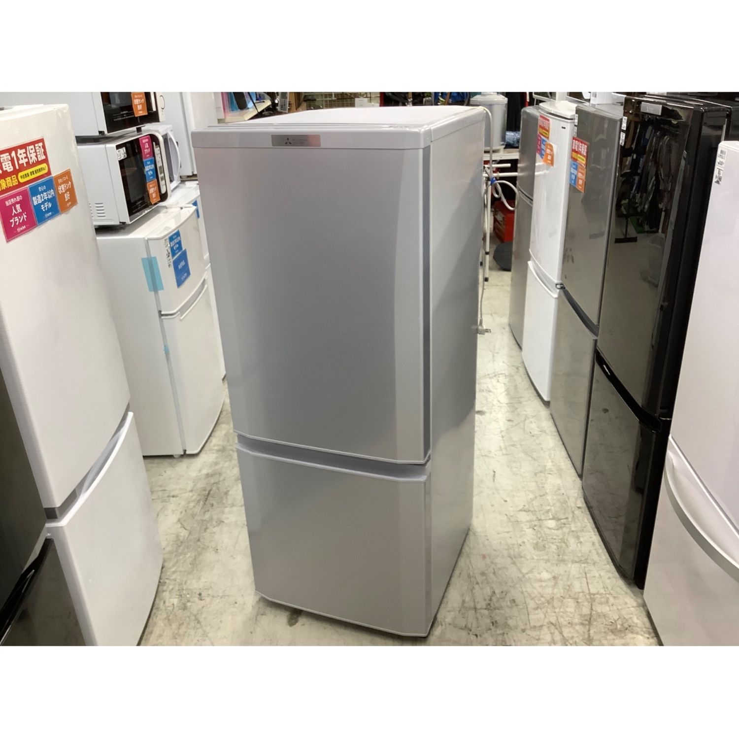 MITSUBISHI (ミツビシ) 2018年製 146L 2ドア冷蔵庫 MR-P15D 2018年製 ...