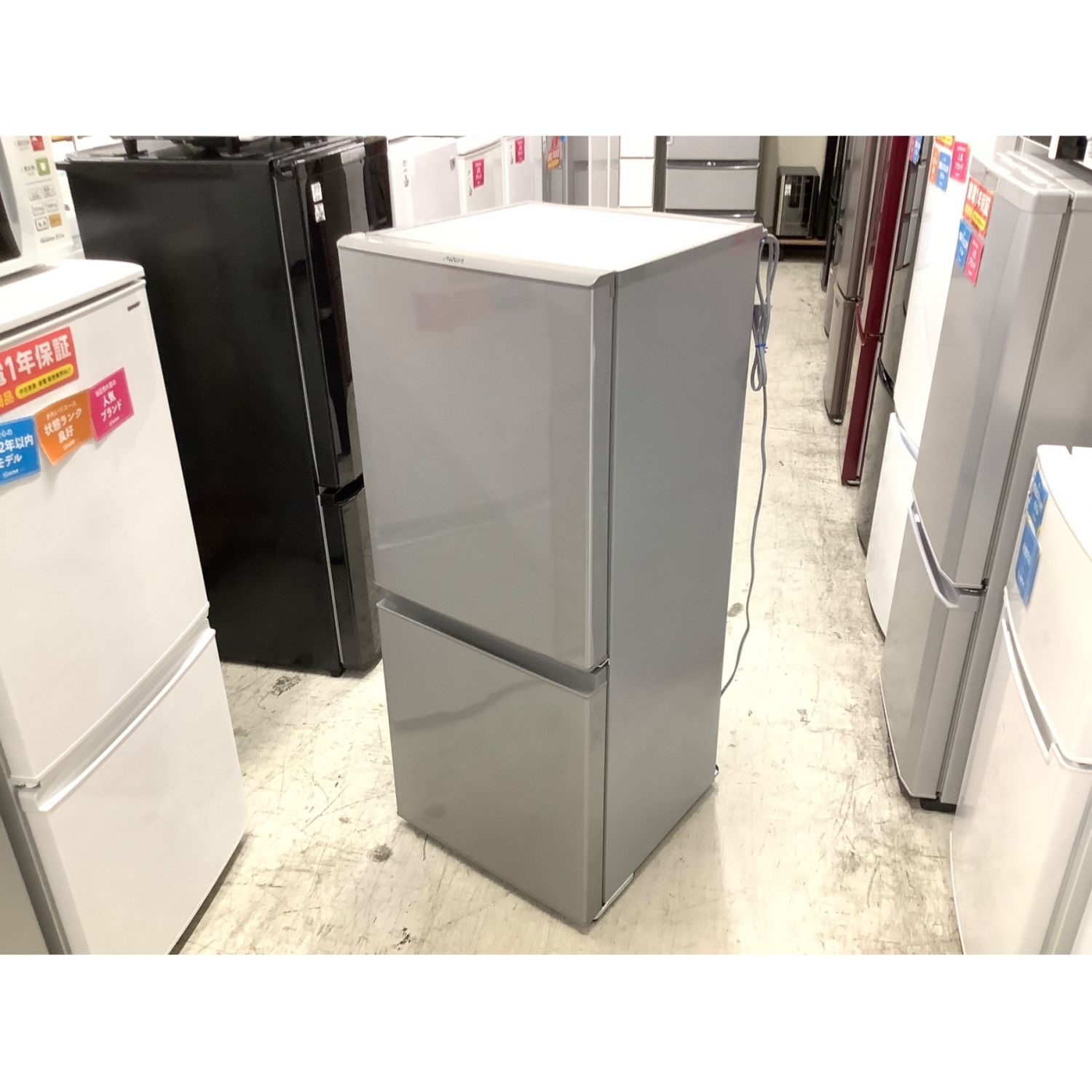 AQUA (アクア) 2019年製 126L 2ドア冷蔵庫 AQR-13H 2019年製 126L 