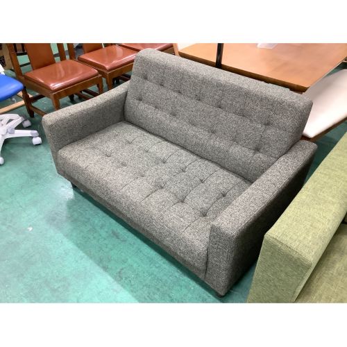 2人掛けソファー グレー 布