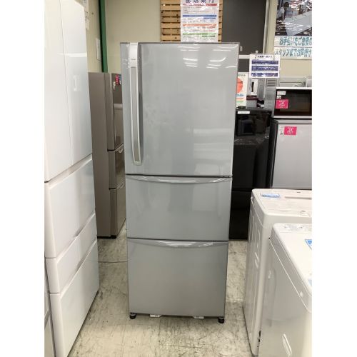 TOSHIBA (トウシバ) 339L　3ドア冷蔵庫 GR-34ZW 2010年製 339L 浄水フィルター使用感・キズ有