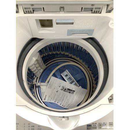 SHARP (シャープ) 縦型洗濯乾燥機 8.0kg 4.5kg ES-TX820-A 2013年製 50Hz／60Hz