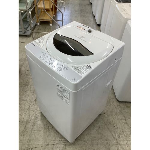 TOSHIBA (トウシバ) 2018年製　5.0kg　全自動洗濯機 5.0kg AW-5G6 2018年製 50Hz／60Hz