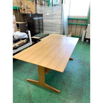 無印良品 (ムジルシリョウヒン) ダイニングテーブル ナチュラル リビングでもダイニングでも使えるテーブル