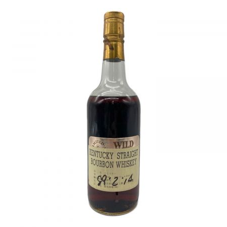 ワイルドターキー (WILD TURKEY) バーボン 液面低下・沈殿物有 750ml 12年 リミテッドエディション 未開封｜トレファクONLINE