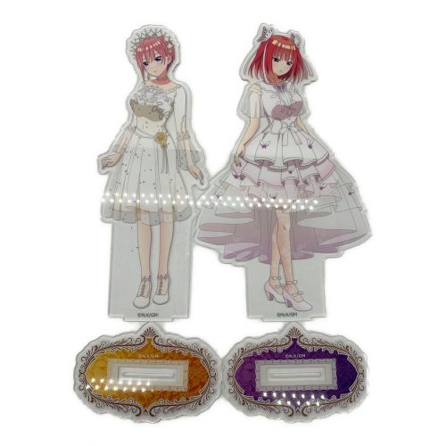 五等分の花嫁 Antique Doll BIGアクリルスタンド トレーディングshikaku缶バッジ(あたり) 全5種セット