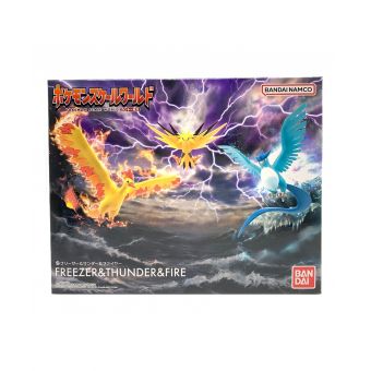 BANDAI (バンダイ) ポケモンスケールワールド プレミアムバンダイ ポケモンセンター限定 カントー地方 フリーザー＆サンダー＆ファイヤー