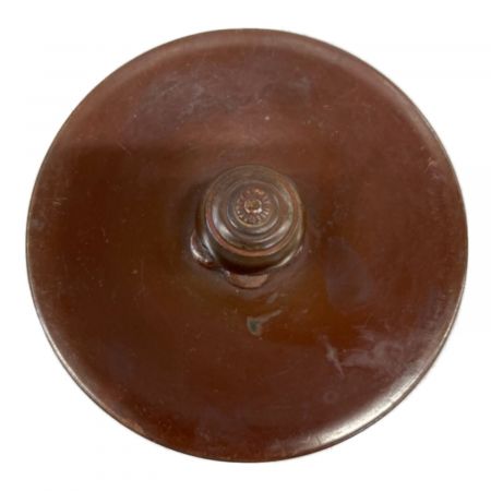 南部鉄器 (ナンブテッキ) 鉄瓶 アラレ・真鍮蓋