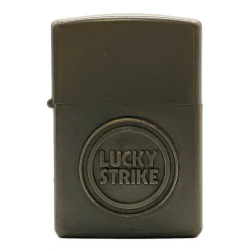 ZIPPO(ジッポ) オイルライター ※発火石交換要・ヨゴレ・キズ有LUCKY