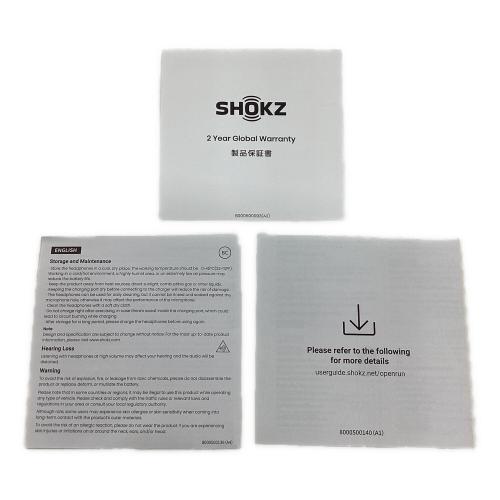 SHOKZ (ショックス) ワイヤレス骨伝導イヤホン OPENRUN Mini S803