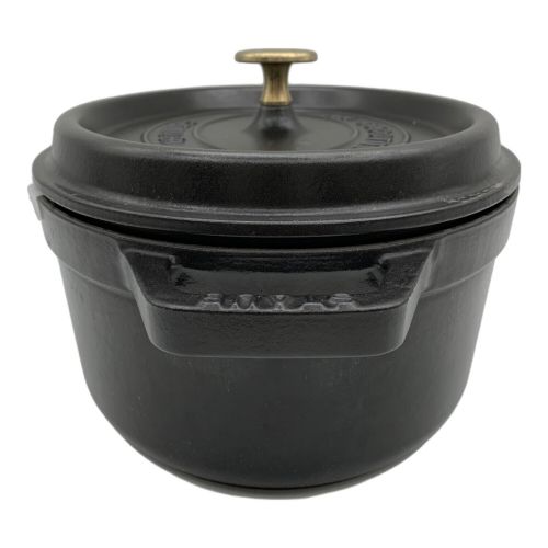 Staub (ストウブ) ココット オーバル 27cm ブラック 40500-271