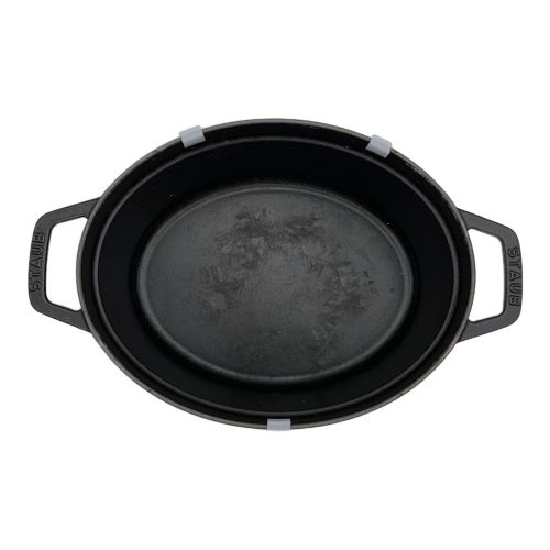 Staub (ストウブ) ココット オーバル 27cm ブラック 40500-271