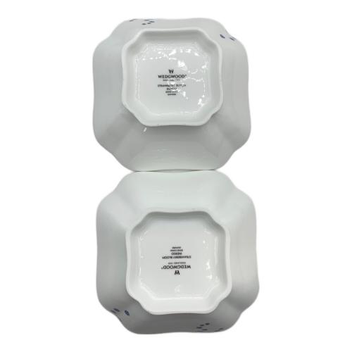 Wedgwood (ウェッジウッド) プレートセット ストロベリー ブルーム インディゴ 3P