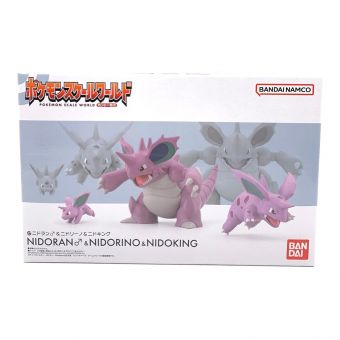 BANDAI NAMCO (バンダイナムコ) フィギュア ポケモンスケールワールド ニドラン♂＆ニドリーノ＆ニドキング