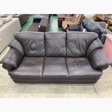 美品 格安 無印良品 オットマン レザー 渡り