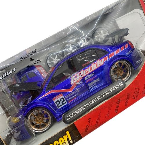 Jada Toys (ジェイダトイズ) ダイキャストカー MITSUBISHI LANCER EVOLUTION VI Import Racer! 1/24スケール