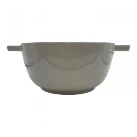 Staub (ストウブ) 両手鍋 ワナベ L グレー 20cm USED｜トレファクONLINE