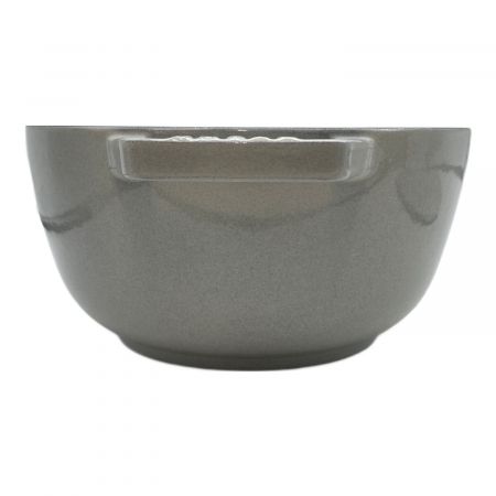 Staub (ストウブ) 両手鍋 ワナベ L グレー 20cm USED｜トレファクONLINE
