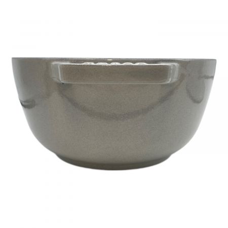 Staub (ストウブ) 両手鍋 ワナベ L グレー 20cm USED｜トレファクONLINE