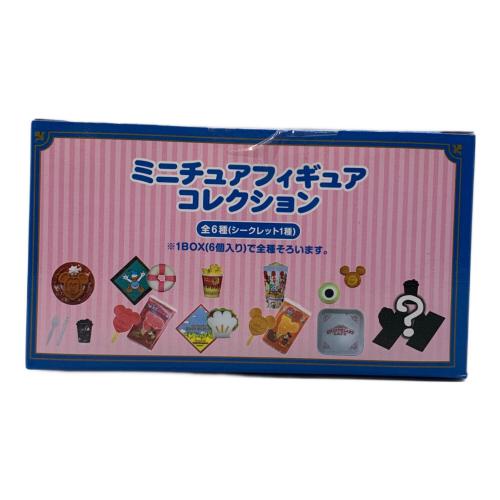 Disney RESORT (ディズニーリゾート) ミニチュアフィギュアコレクション BOX フード 全6種(シークレット1種)