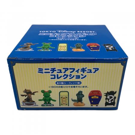 東京ディズニーランド ミニチュアフィギュアコレクション 1BOX（6個入り） Disney RESORT (ディズニーリゾート) ミニチュアフィギュア