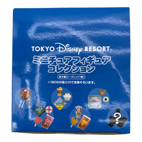 Disney RESORT (ディズニーリゾート) ミニチュアフィギュアコレクション パークオブジェ BOX 全6種(シークレット1種)