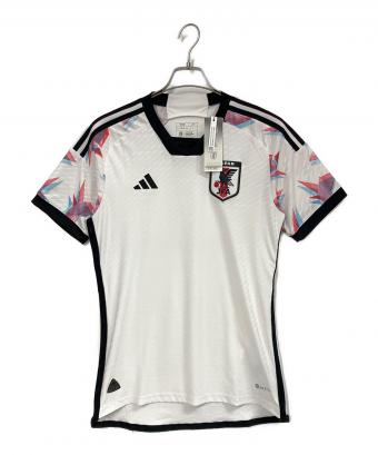 adidas (アディダス) サッカー日本代表 2022 アウェイ オーセンティック ユニフォーム ホワイト サイズ:J M