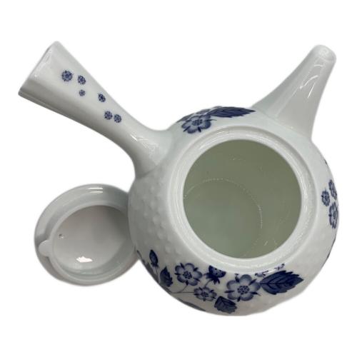 Wedgwood (ウェッジウッド) 湯呑みセット ストロベリーブルーム インディゴ 急須1・湯呑み3セット