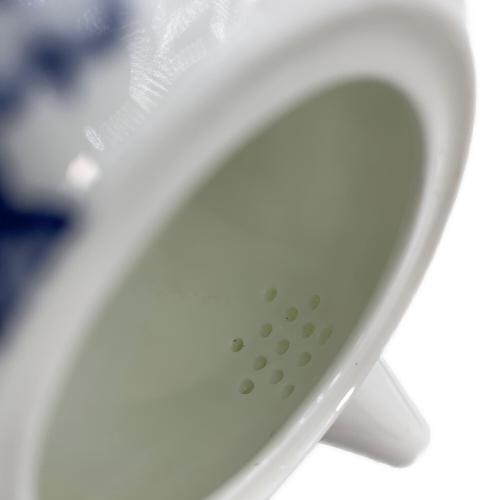 Wedgwood (ウェッジウッド) 湯呑みセット ストロベリーブルーム インディゴ 急須1・湯呑み3セット