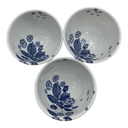 Wedgwood (ウェッジウッド) 湯呑みセット ストロベリーブルーム インディゴ 急須1・湯呑み3セット