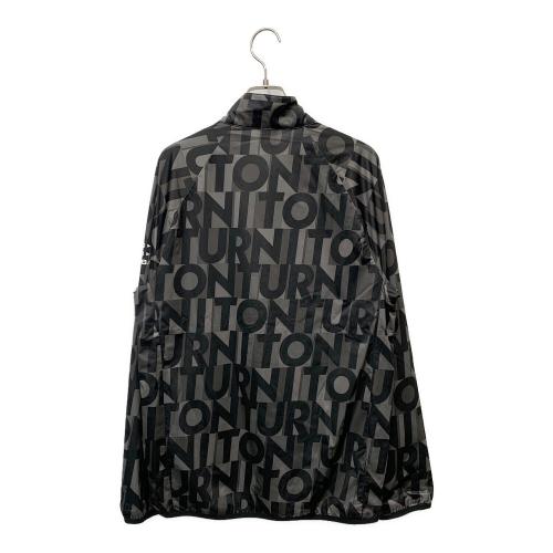 PUMA (プーマ) ハイパーストレッチプリントFZスタンドカラーブルゾン メンズ SIZE M ブラック 23AW 624901