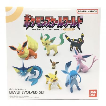 ポケモン スケールワールド イーブイ進化系5種セット BANDAI (バンダイ) ポケモンスケールワールド イーブイ進化