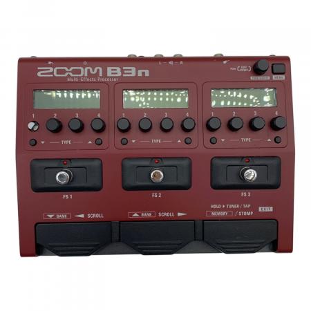 ZOOM (ズーム) ベース用マルチエフェクター アダプター付 B3n ZOOM (ズーム) ベース用マルチエフェクター アダプター付 B3n