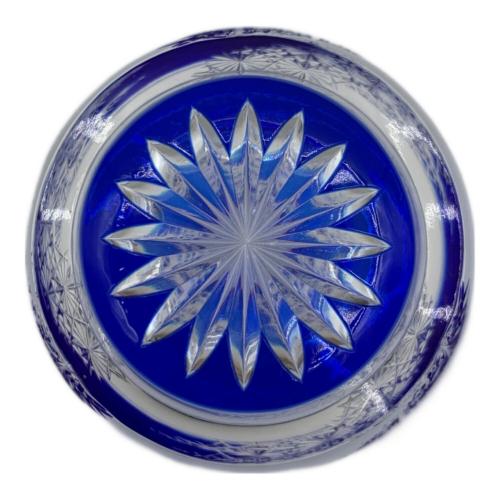 大場硝子加工所 和食器 江戸切子 猪口 光る宙 瑠璃 大場和十志