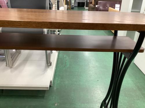 AY ブルノハイテーブル ブラウン×ブラック AT-154CT