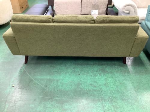 東谷 (アズマヤ) 3人掛けソファー グリーン GS-88BE ファブリック ルシア