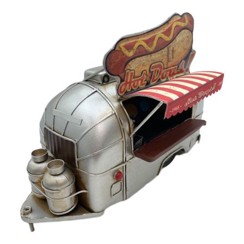 ヴィンテージカー ホットドッグ・トレーラー 置物 ブリキ
