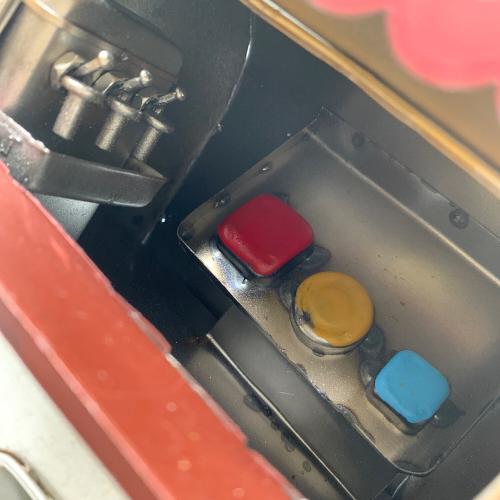 ヴィンテージカー ホットドッグ・トレーラー 置物 ブリキ