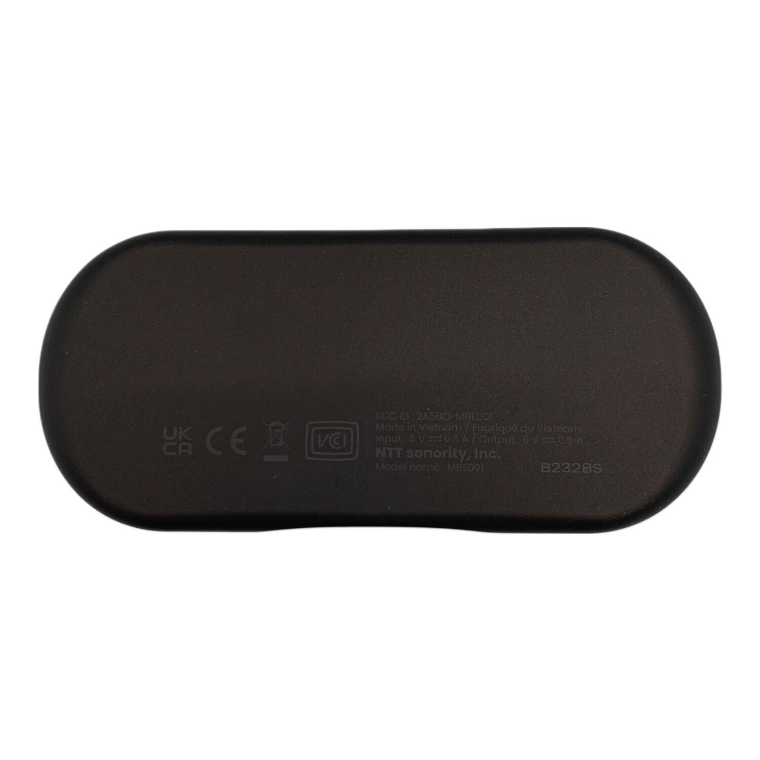 NWM (ヌーム) オープンイヤー型 完全ワイヤレス 耳スピーカー MBE001