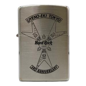  ZIPPO(ジッポ) Hard Rock cafe  上野駅東京店 3周年 095/100 2004年製