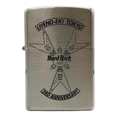  ZIPPO(ジッポ) Hard Rock cafe  上野駅東京店 3周年 095/100 2004年製
