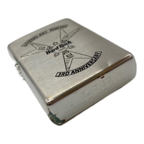 【値下げ】Zippo ハードロック カフェkobe opening Hard Rock cafe (ハードロックカフェ) ZIPPO ゴールドカラー USA