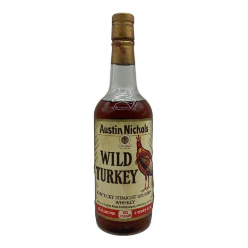 バーボンウイスキー WILD TURKEY(ワイルドターキー) 750ml 8年 旧ラベル 未開封品