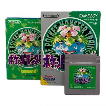 Nintendo (ニンテンドー) ゲームボーイ用ソフト ポケットモンスター 緑