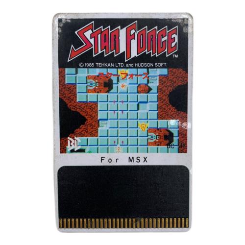 HUDSON SOFT（ハドソンソフト）スターフォース BEE CARD msx用ソフト