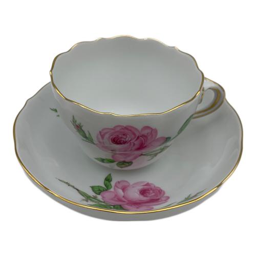 Meissen (マイセン) カップ&ソーサー マイセンのバラ (ピンク) USED