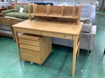 KEYUCA (ケユカ) ライティングデスク ブラウン ニノス