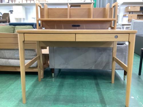 KEYUCA (ケユカ) ライティングデスク ブラウン ニノス